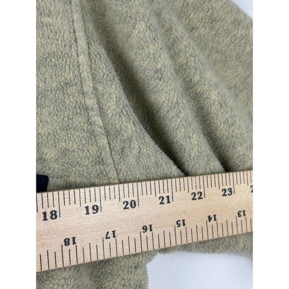 Patagonia Synchilla Men's Size Medium Fleece Jacket Pullover Beige - Picture 6 of 13